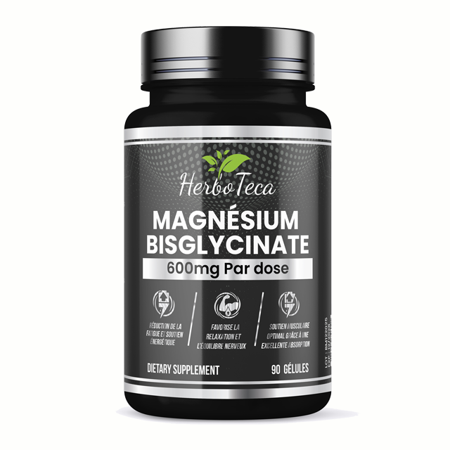 Magnésium Bisglycinate – 600 Mg Par Dose 