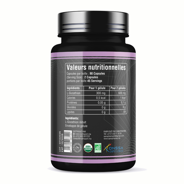 L-glutathion 600 Mg Par Dose