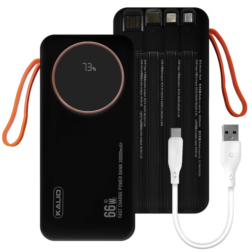 Power Bank 30000mah – Batterie Externe Haute Capacité À Charge Rapide thumbnail 3