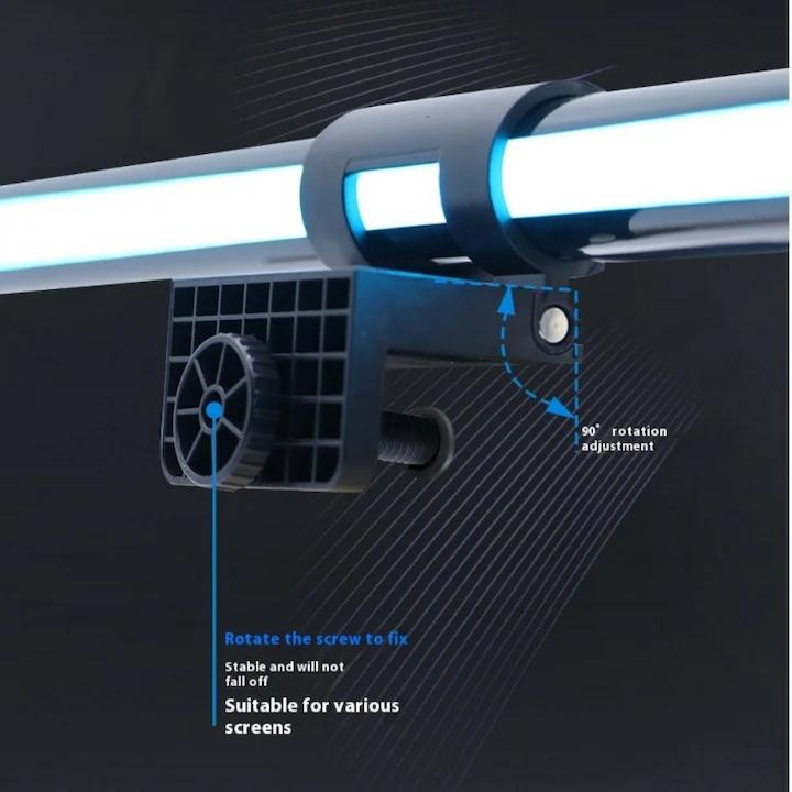 Monitor Light Led Lampe Écran Pc Lampe De Bureau Usb D'ordinateur 40cm Rgb thumbnail 6