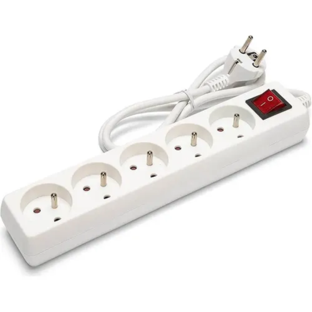 Rallonge Électrique Multiprises 5 Prises 2p+t – Câble 1,5 M thumbnail 3