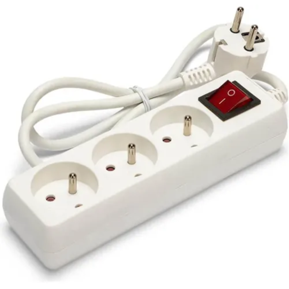 Rallonge Multiprise 3 Prises 2p+t – Câble 1,5 M