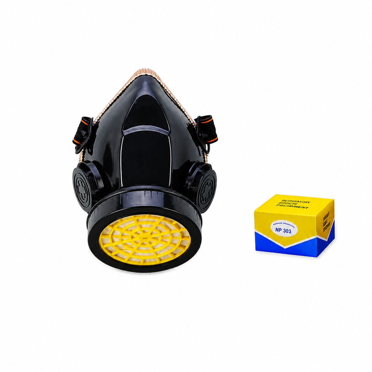 Demi-masque Respiratoire Np 303 Avec Filtre Remplaçable
