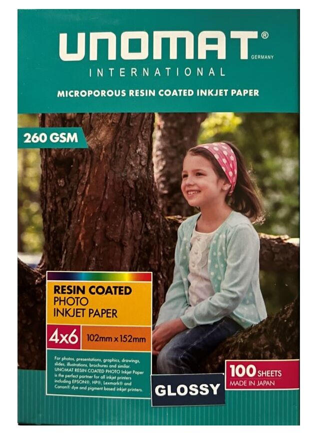 Papier Photo Brillant Ultra Premium 260 Gsm 4r 102mm X 152mm 100 Feuilles-japan