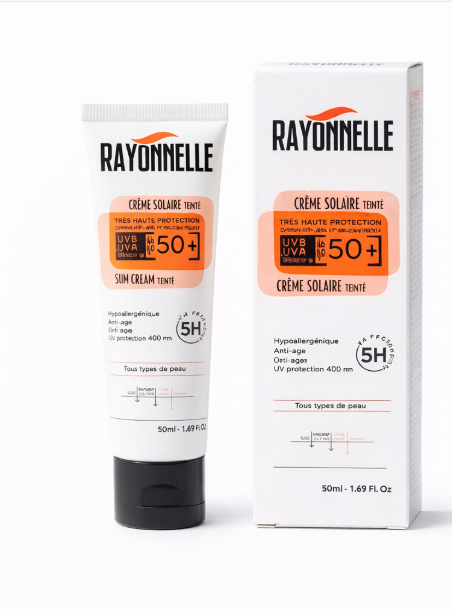 Crème Solaire Spf 50+ Anti-âge – Protection Uvb/uva – Hydratante Et Anti-rides