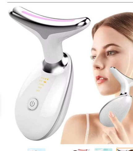 Appareil Anti-rides Visage Led – Massage Facial Liftant – Soin Raffermissant & Anti-âge (multi Couleur Aléatoire)