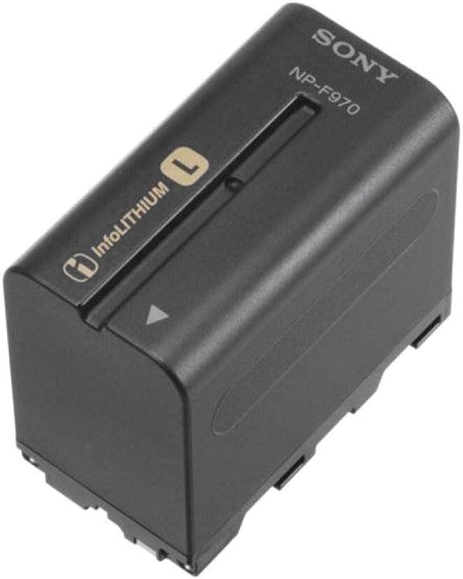 Super Batterie De Remplacement Compatible Pour Sony Np-f970 Li-ion 6600mah 