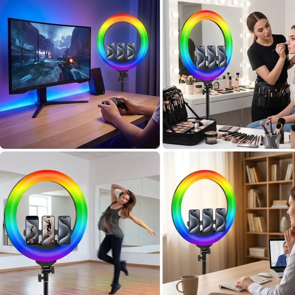 Lampe Led Rgb Mj-18 Avec Télécommande thumbnail 3
