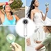 Mini Ventilateur Portable Rechargeable Led  thumbnail 4