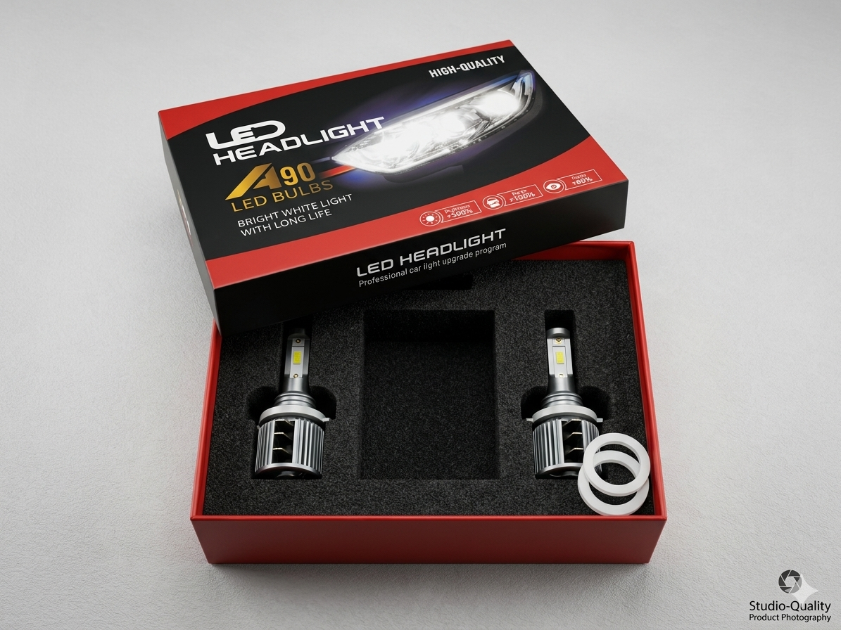 Kit 2 Ampoules Led A90 H15 12v Haute Performance