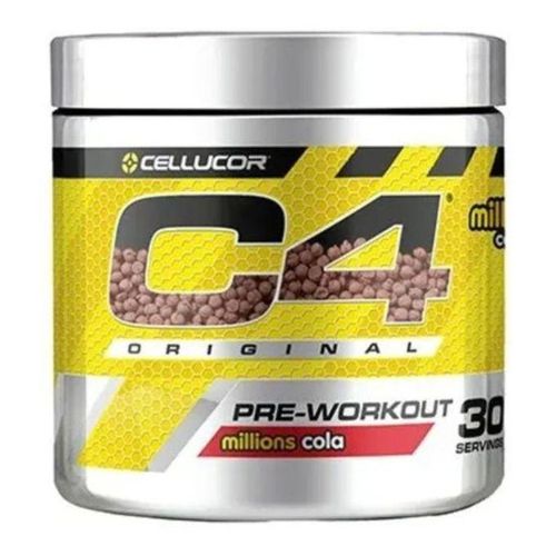 C4 - The Original Explosive Pre-workout - 198 G - 30 Servings - Millions Cola Flavour
