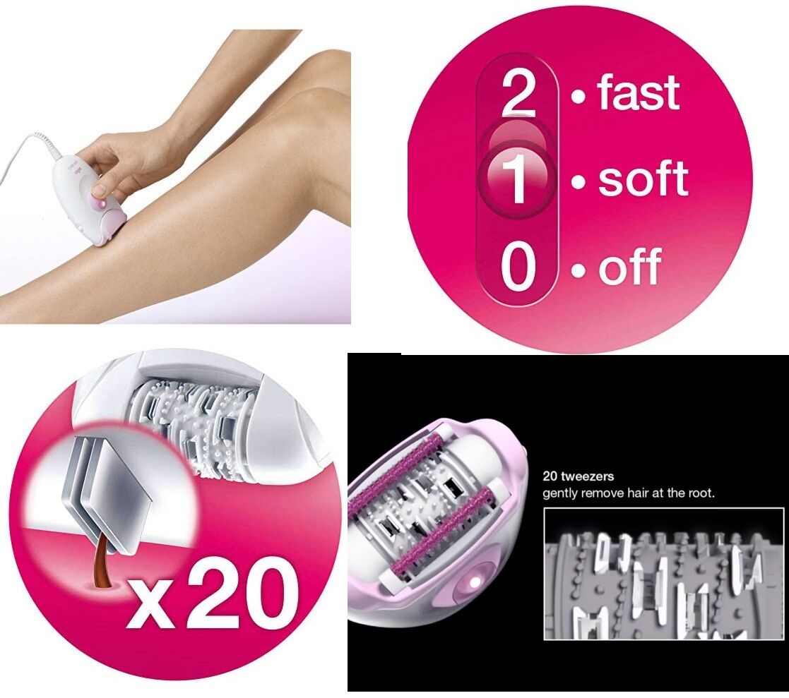 Epilateur Electrique Femme Filaire Silk-epil 3 Se3-031  thumbnail 4