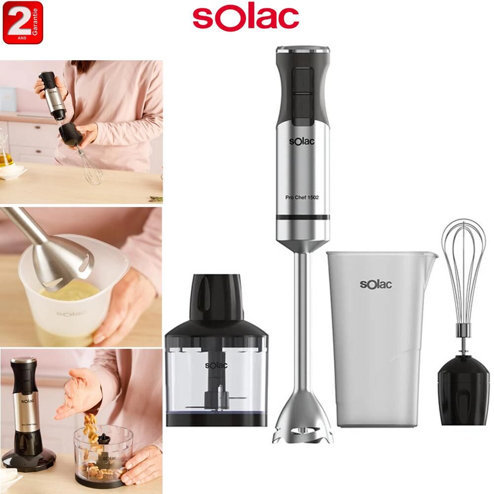 Robot Mixeur Plongeant Pro Chef 1502 Ba5622