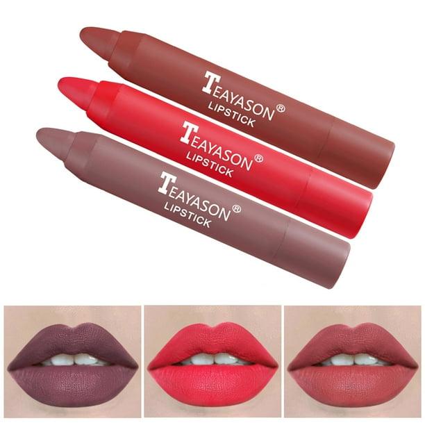 Pack De 6 Rouges À Lèvres Finition Mat Velours Aux Extraits Naturels. thumbnail 3