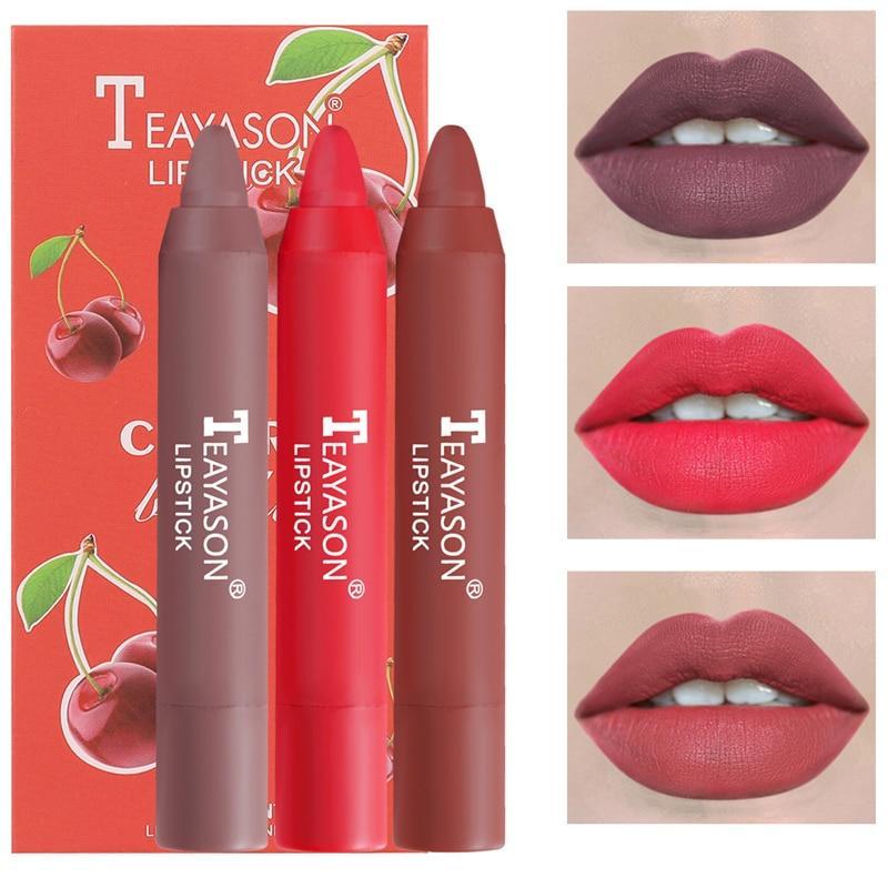Pack De 6 Rouges À Lèvres Finition Mat Velours Aux Extraits Naturels. thumbnail 4
