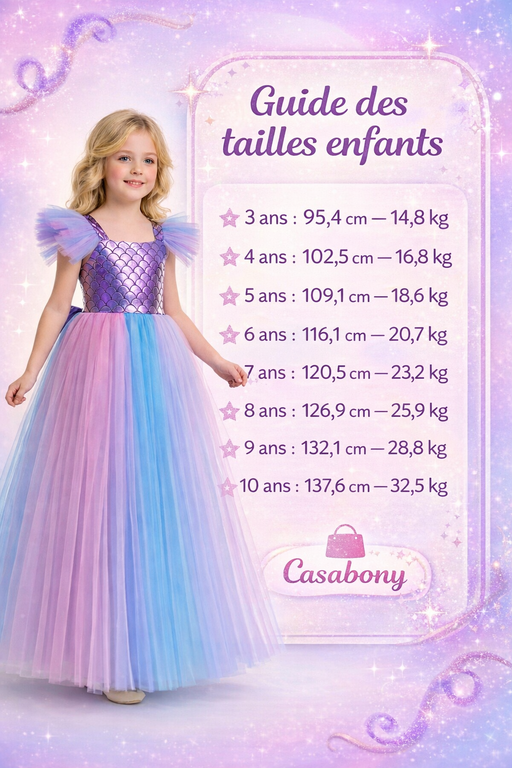 Princess Mermaid Multicolor Dress thumbnail 3