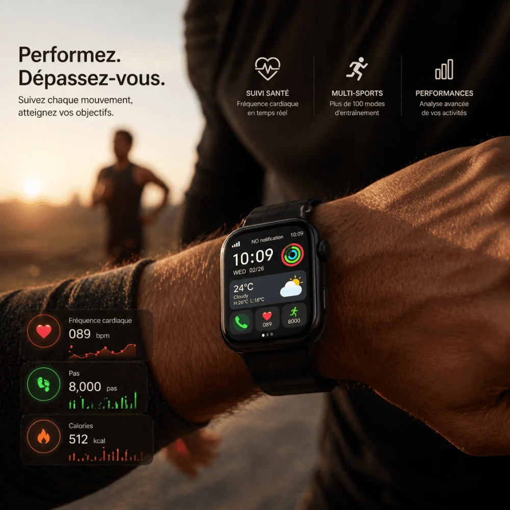 Smartwatch Dunspin Marea L14 – Design Élégant