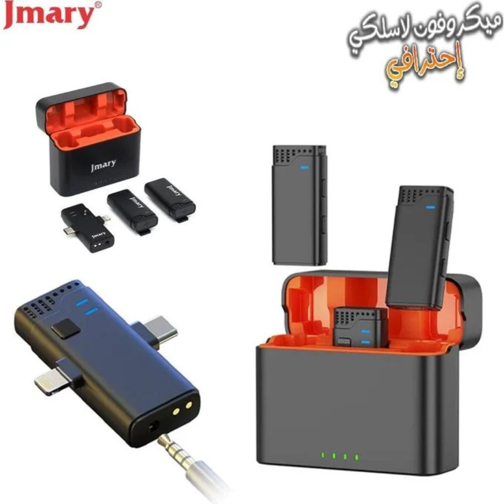 Microphone Lavalier Sans Fil Professionnel Mw-16 – Double Micro 2.4ghz Pour Mobile Et Appareil Photo thumbnail 3