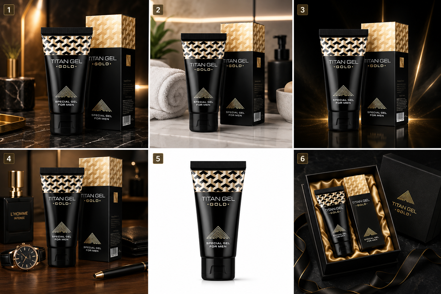 Gel Gold – Gel De Massage Pour Homme