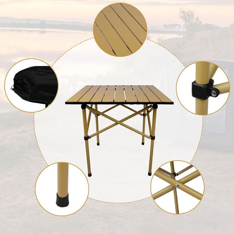 Table Pliable De Plage- Piscine Pique-nique thumbnail 2