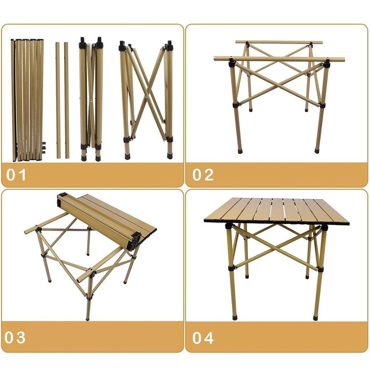 Table Pliable De Plage- Piscine Pique-nique thumbnail 3