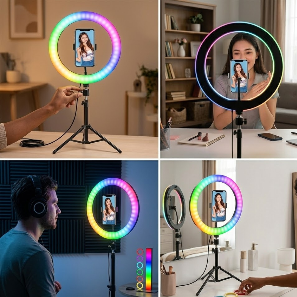 Rgb Led Soft Ring Light Mj33 thumbnail 3