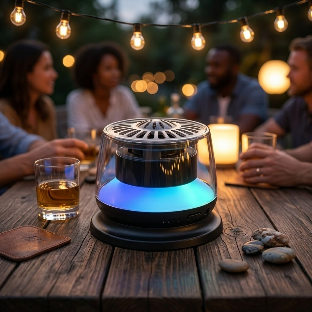 Enceinte Bluetooth Sans Fil –  RGB & Appels Mains Libres thumbnail 7