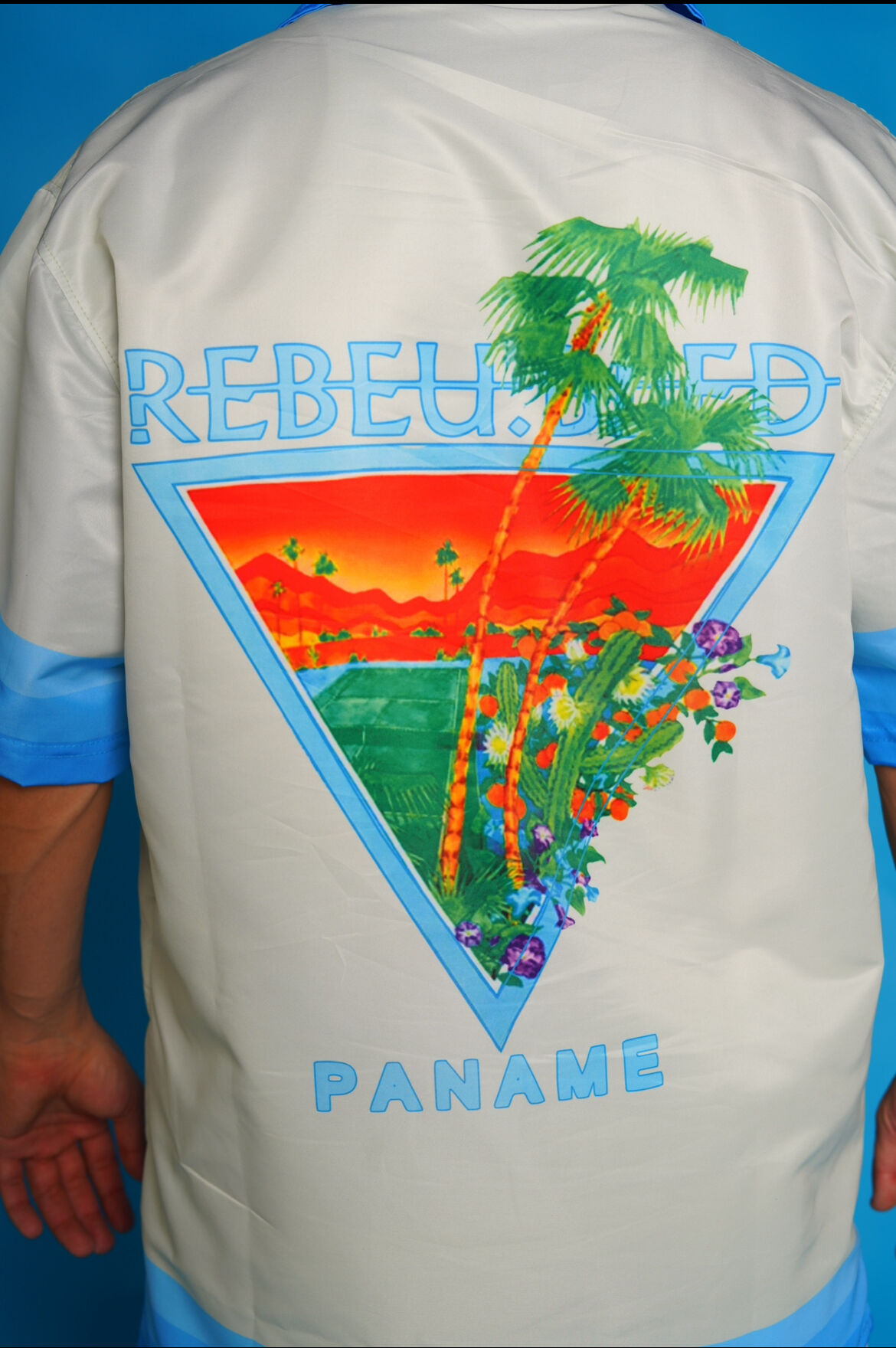 Ensemble Rebeubled : Chemise Tahitienne + Short thumbnail 4