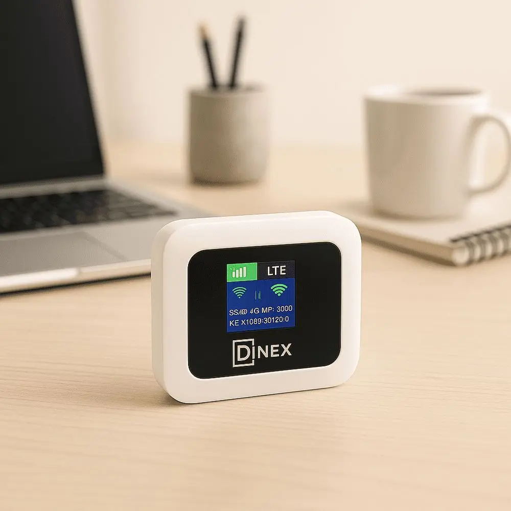 Hotspot Wifi Mobile 5G LTE – Batterie 3000mAh, Jusqu’à 12h D’utilisation thumbnail 3