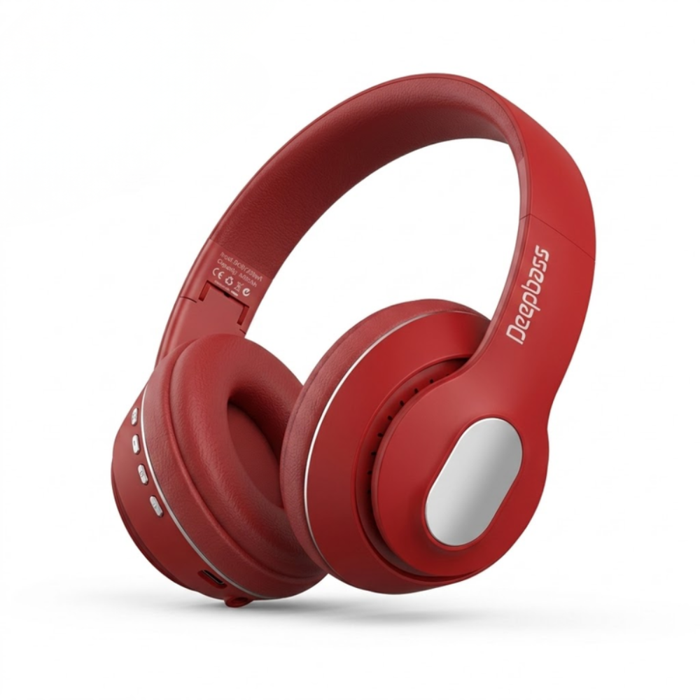 Casque Bluetooth - R8 - Rouge