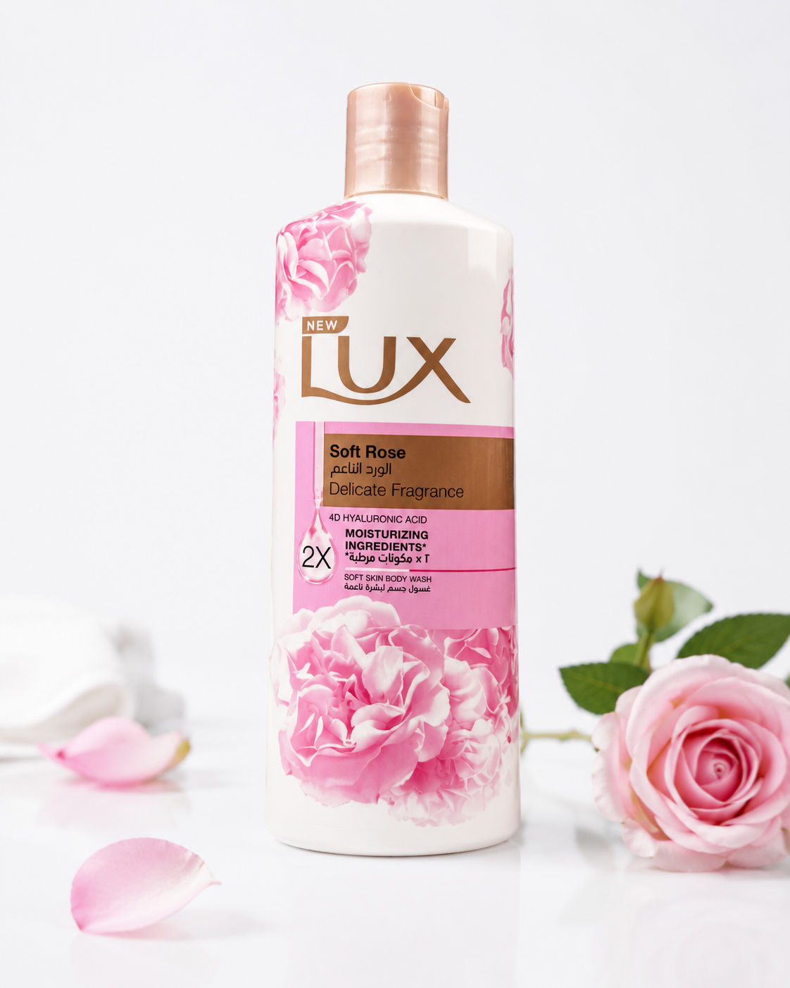 Soft Rose – Gel Douche Hydratant Au Parfum Délicat De Rose