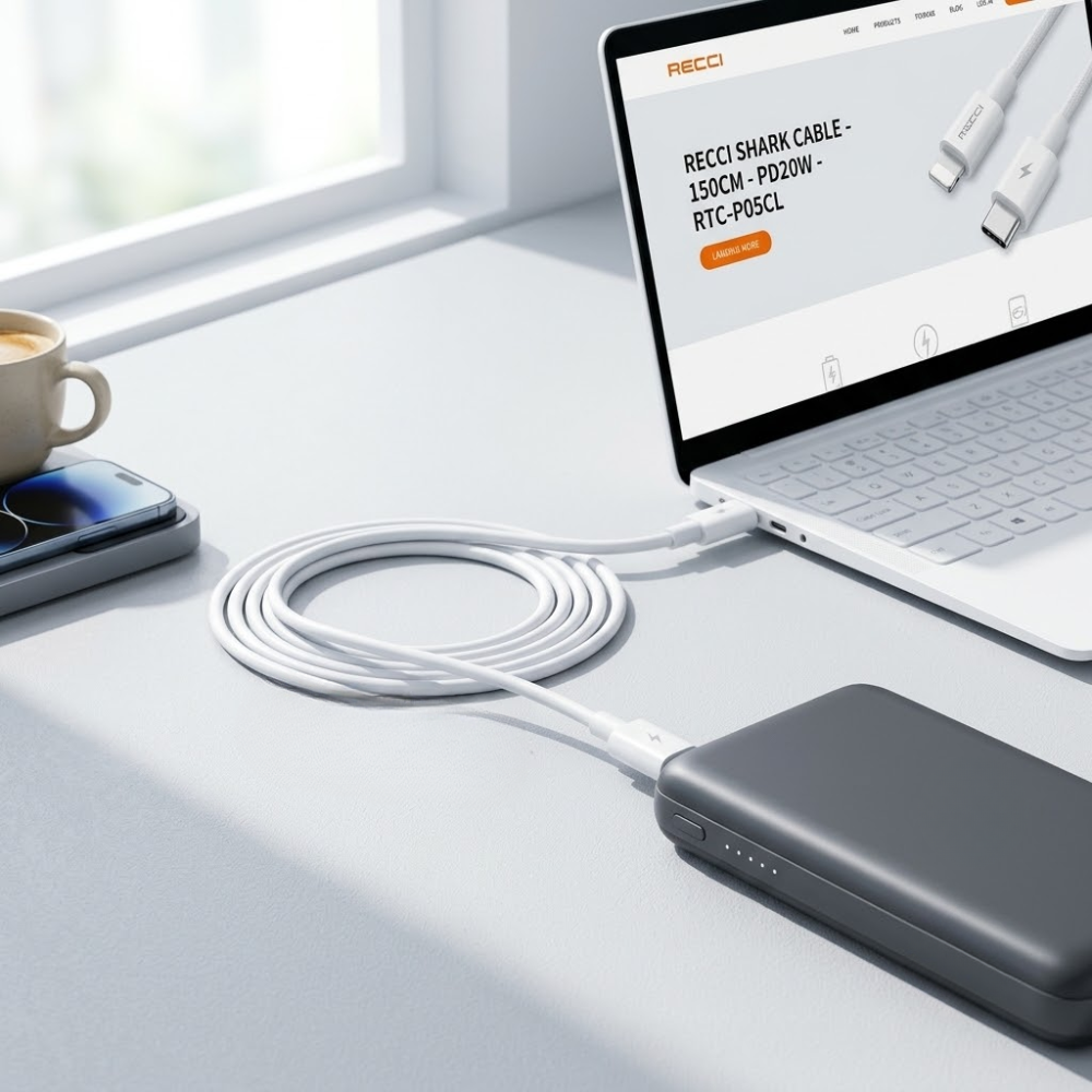Cable Usb-c Vers Lightning Charge Rapide - 1.5m thumbnail 3