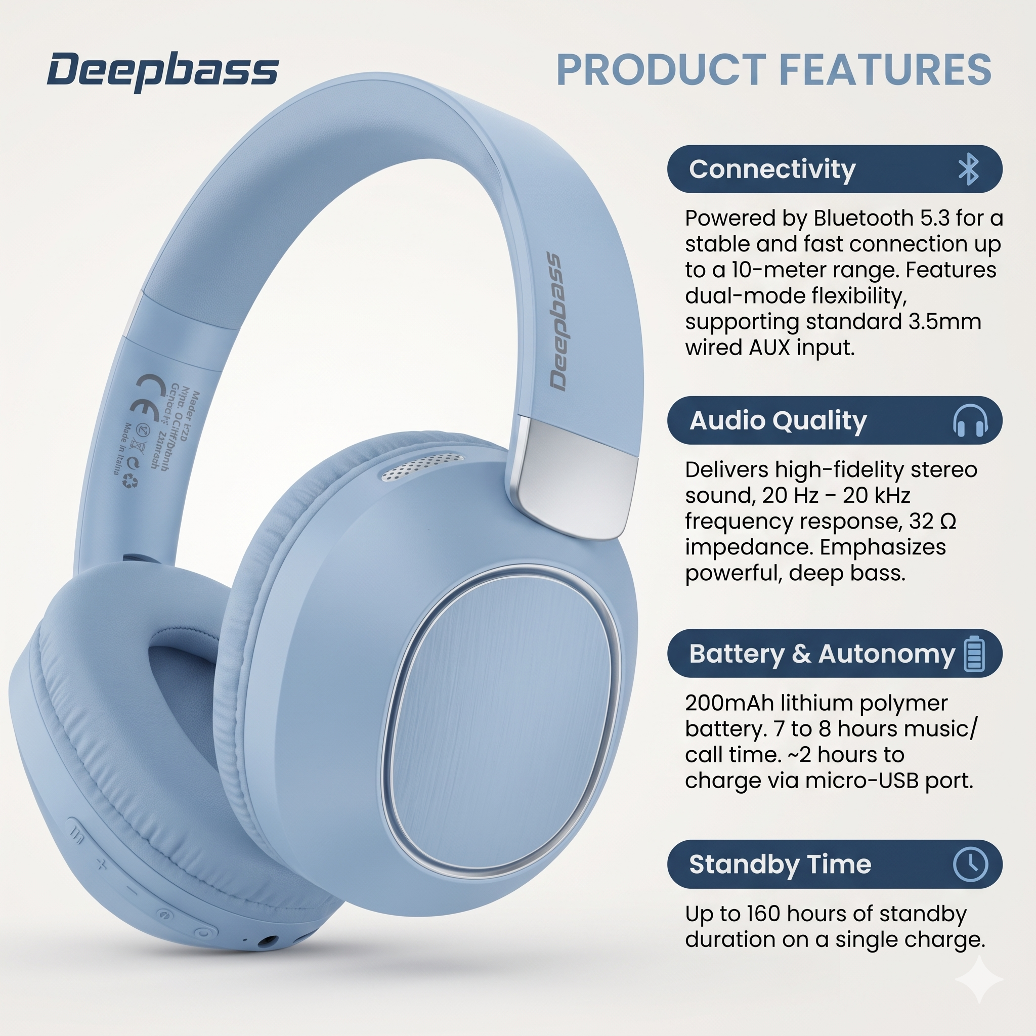 Casque Bluetooth Sans Fil thumbnail 5
