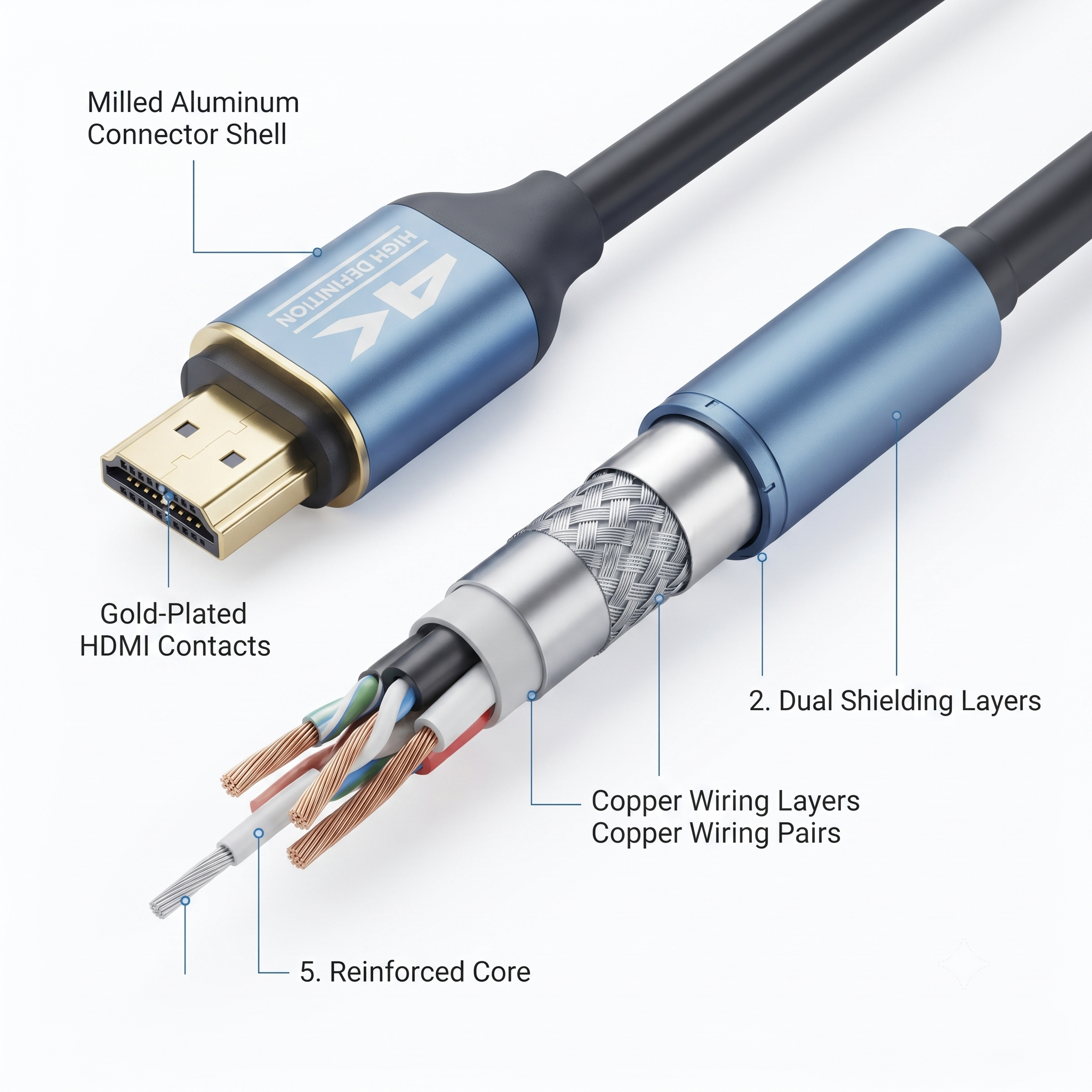 Câble Hdmi 4k – 3 Mètres thumbnail 6