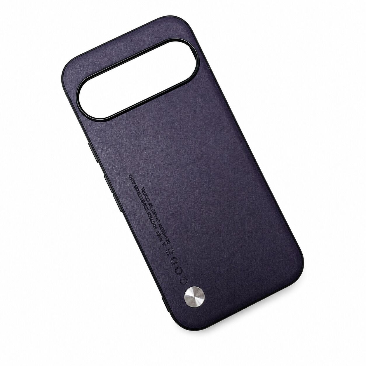 Pixel 9 Pro Purple Coque Semi Cuir