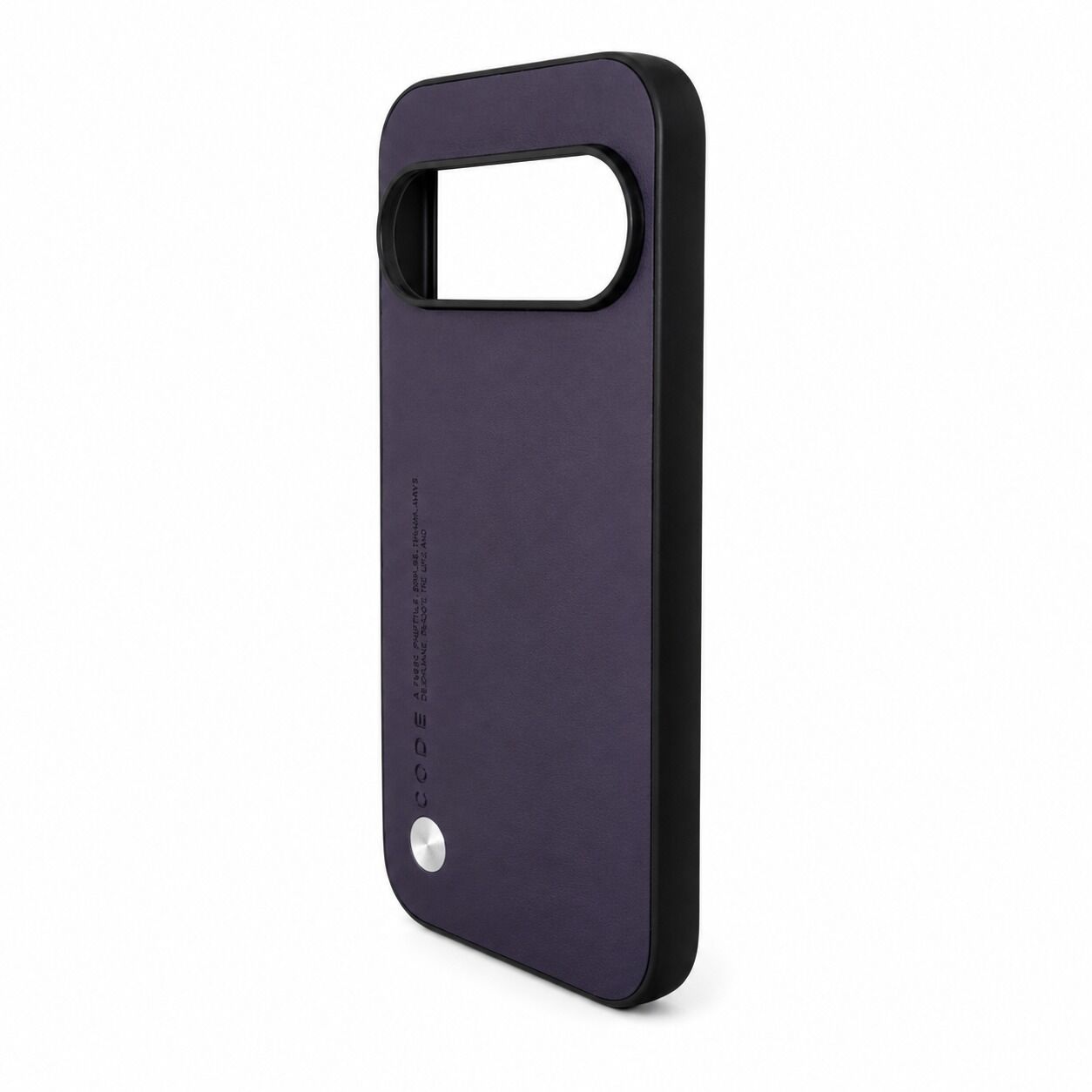 Pixel 9 Pro Purple Coque Semi Cuir thumbnail 3