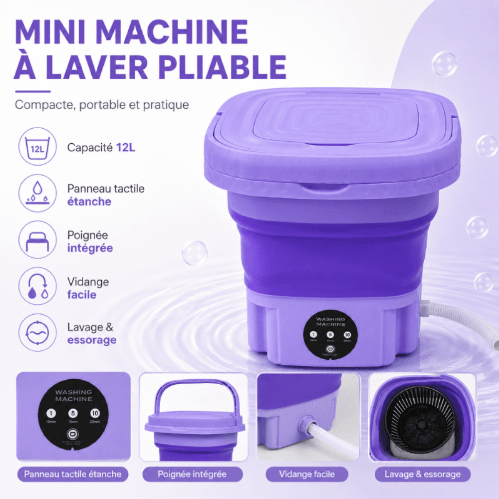 Mini machine à laver  thumbnail 2