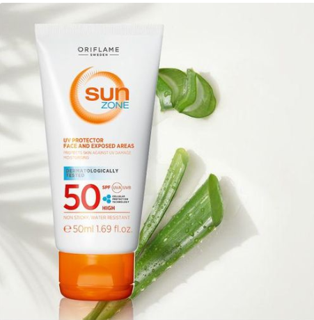 Sun Zone Spf 50 – Soin Protecteur Pour Peaux Sensibles