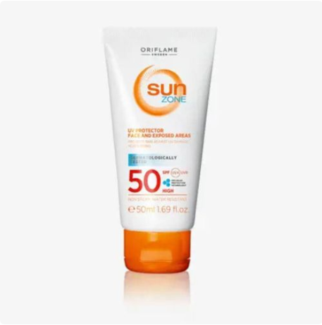 Sun Zone Spf 50 – Soin Protecteur Pour Peaux Sensibles