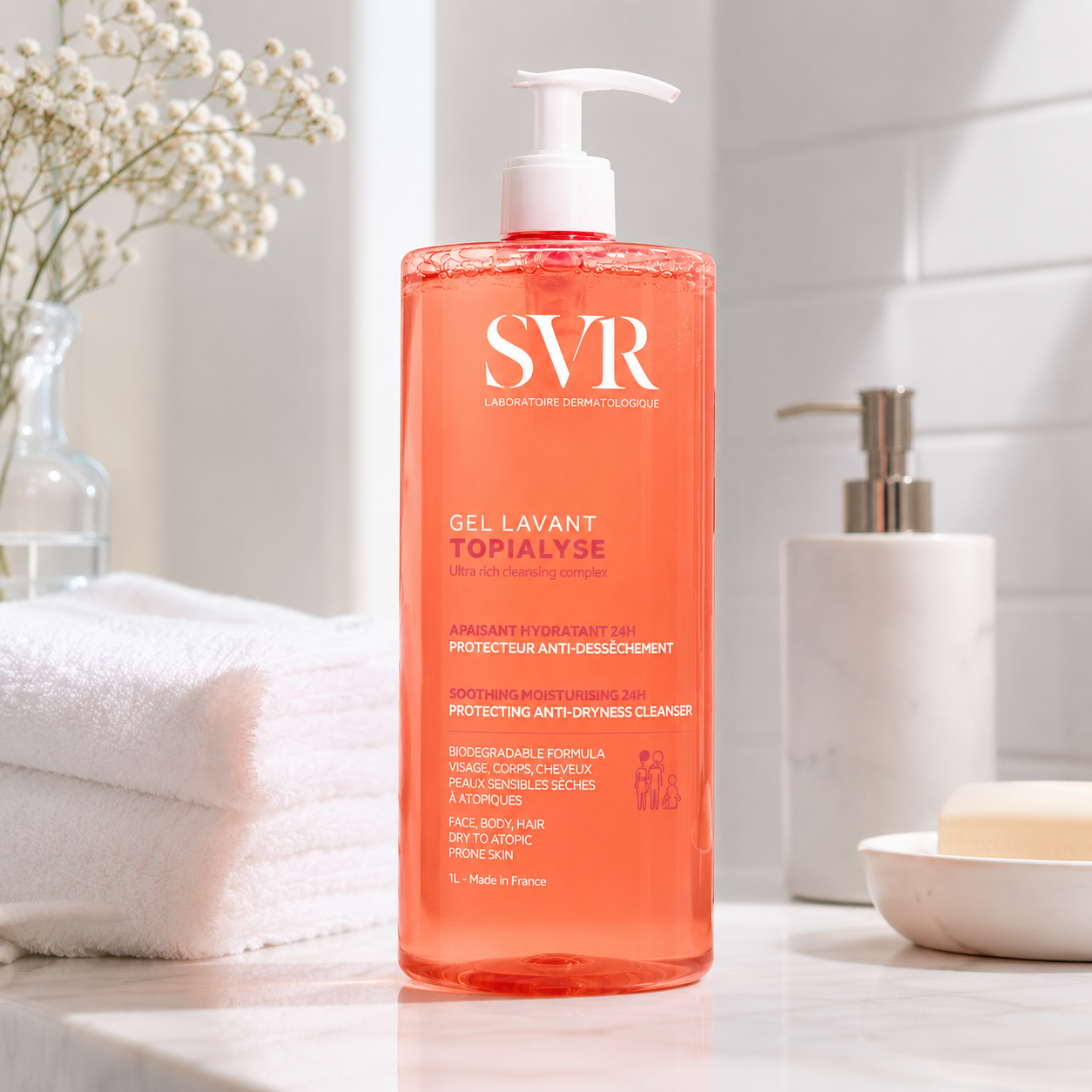 Topialyse Gel Lavant – Visage Corps & Cheveux thumbnail 1