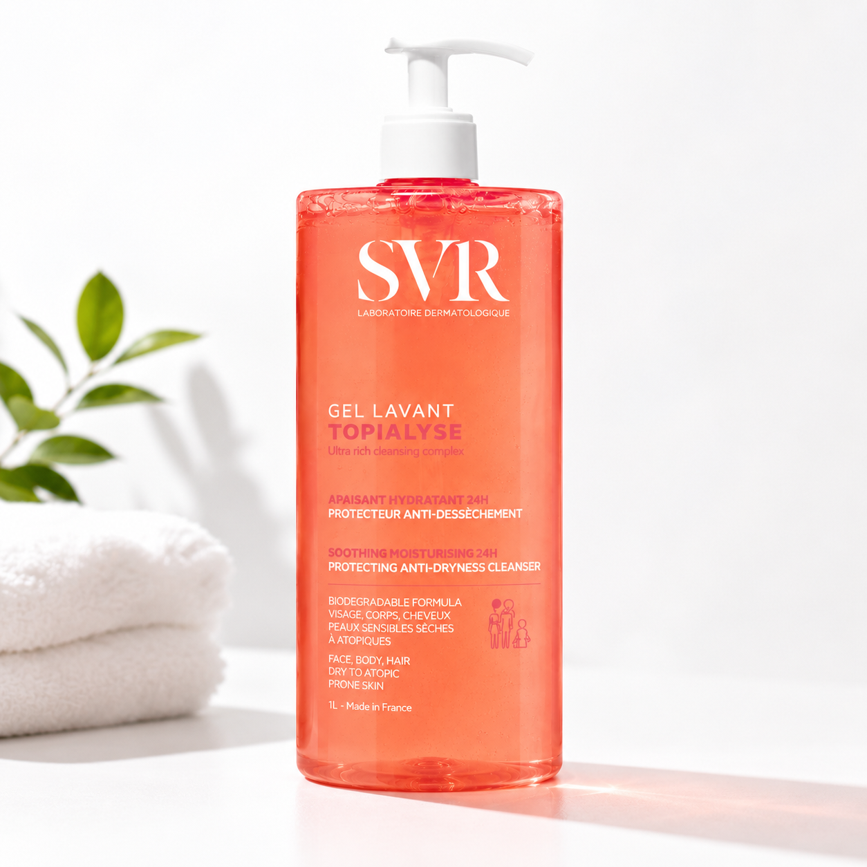 Topialyse Gel Lavant – Visage Corps & Cheveux thumbnail 3