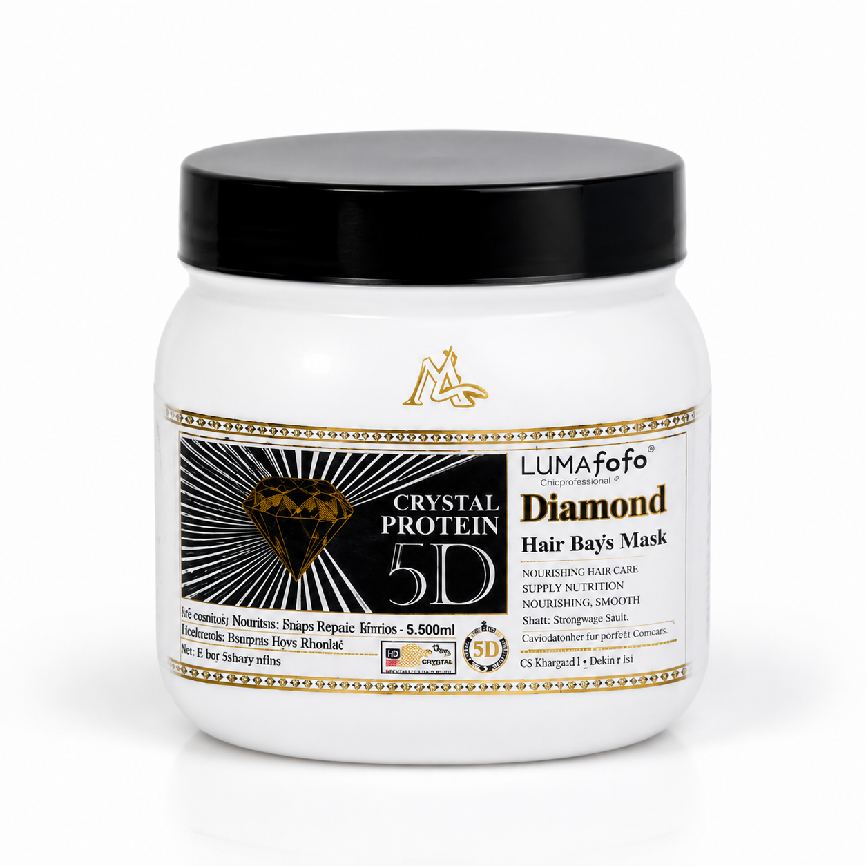 Lumafofo Diamond Crystal Protein 5d – Masque Capillaire Nourrissant & Réparateur