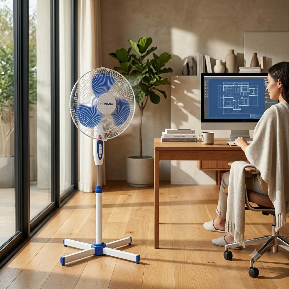 Ventilateur Sur Pied 16 Pouces – Puissant thumbnail 3