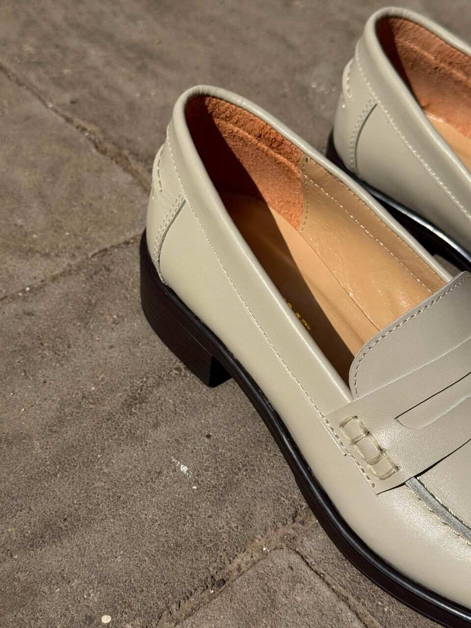Mocassins En Cuir