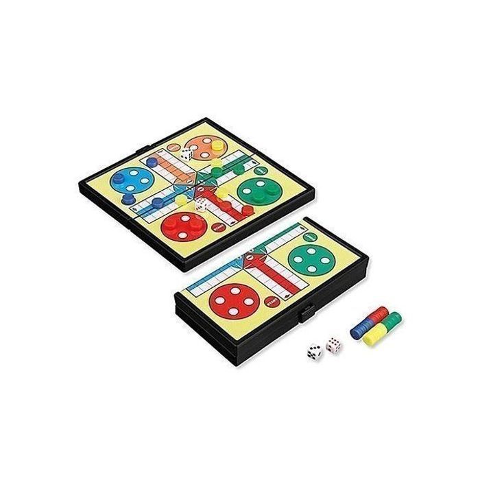 Jeu De Société De Voyage Pliable Magnétique Ludo thumbnail 3
