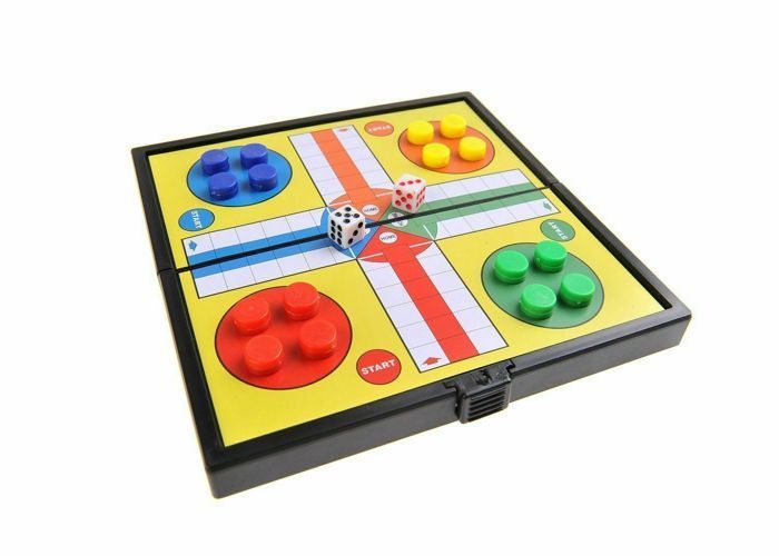 Jeu De Société De Voyage Pliable Magnétique Ludo thumbnail 4
