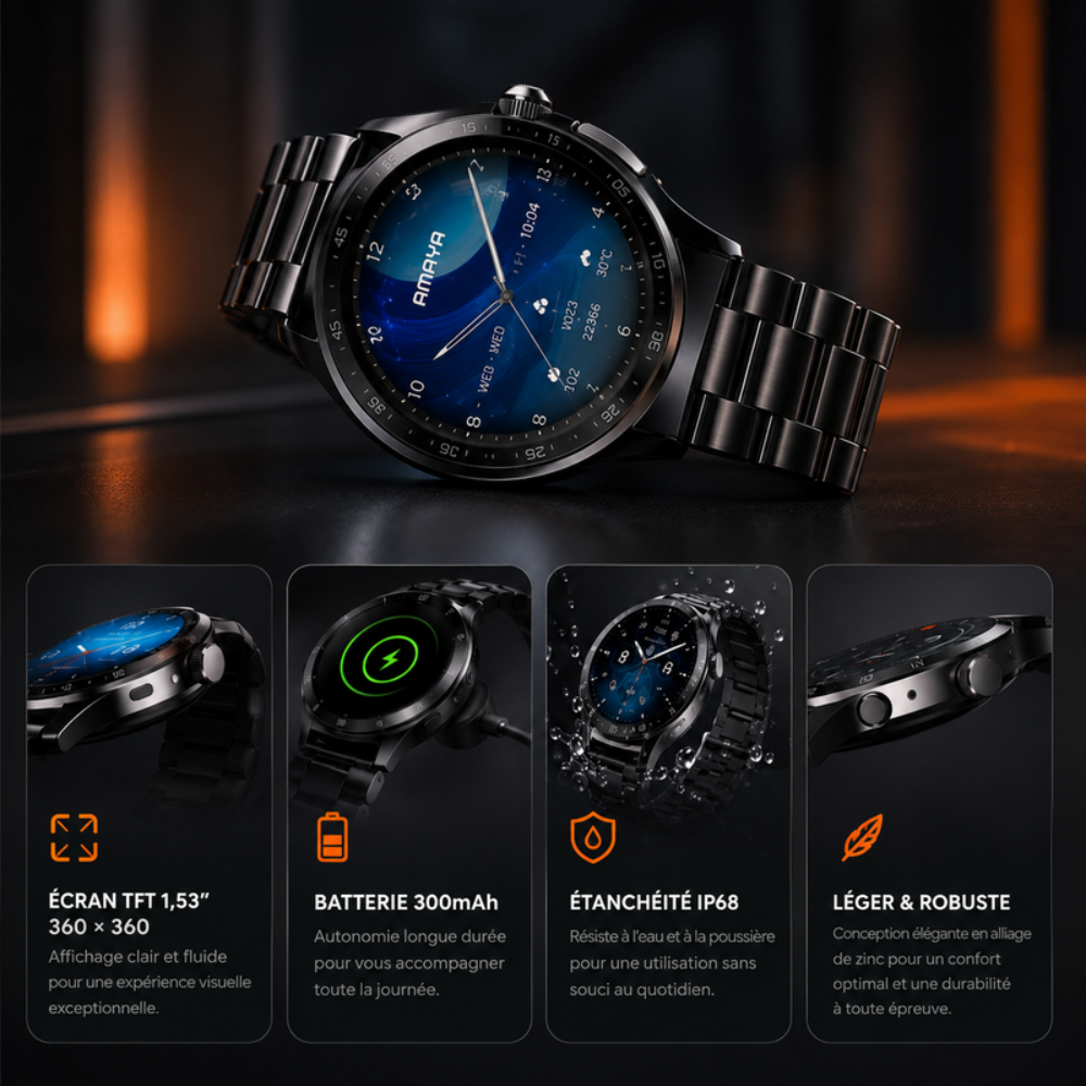 Montre Connectée Glamour 1