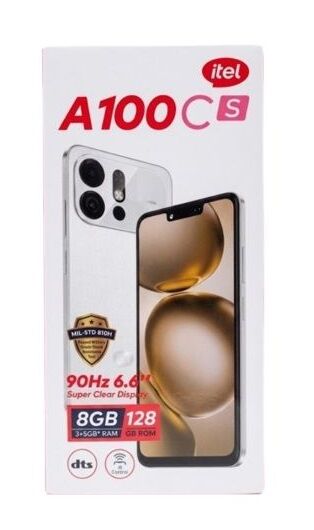 Smartphone A100C S 6.6" 128GB 8GB RAM 5000mAh 8MPx 90Hz -  Couleur Aléatoire