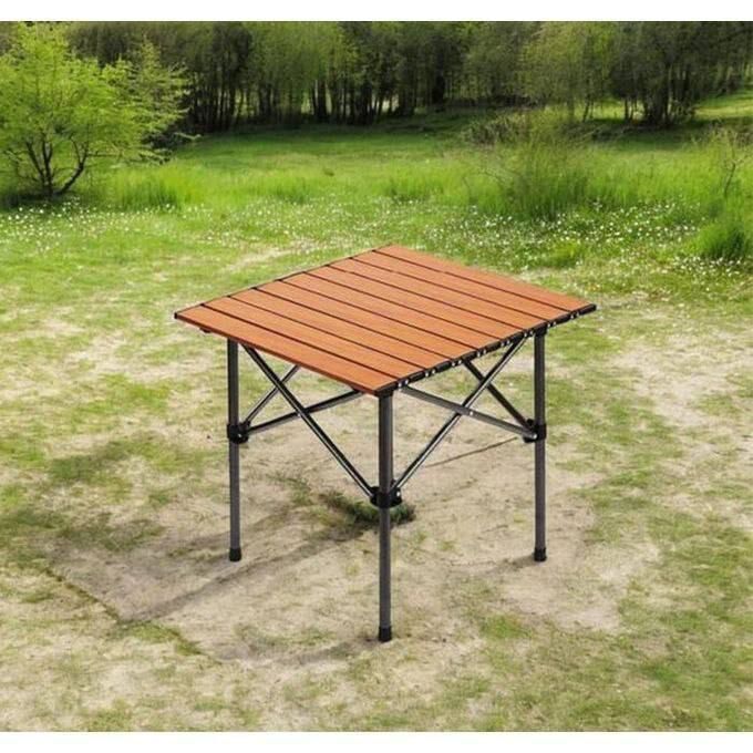 Table De Camping Pliante En Aluminium 53 X 51 Cm 