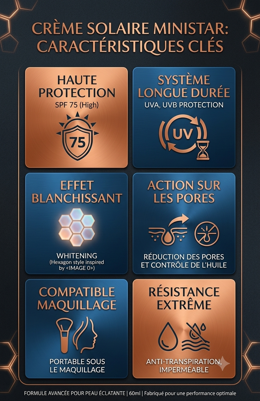 Crème Solaire Éclaircissante Protection Spf 75 thumbnail 3